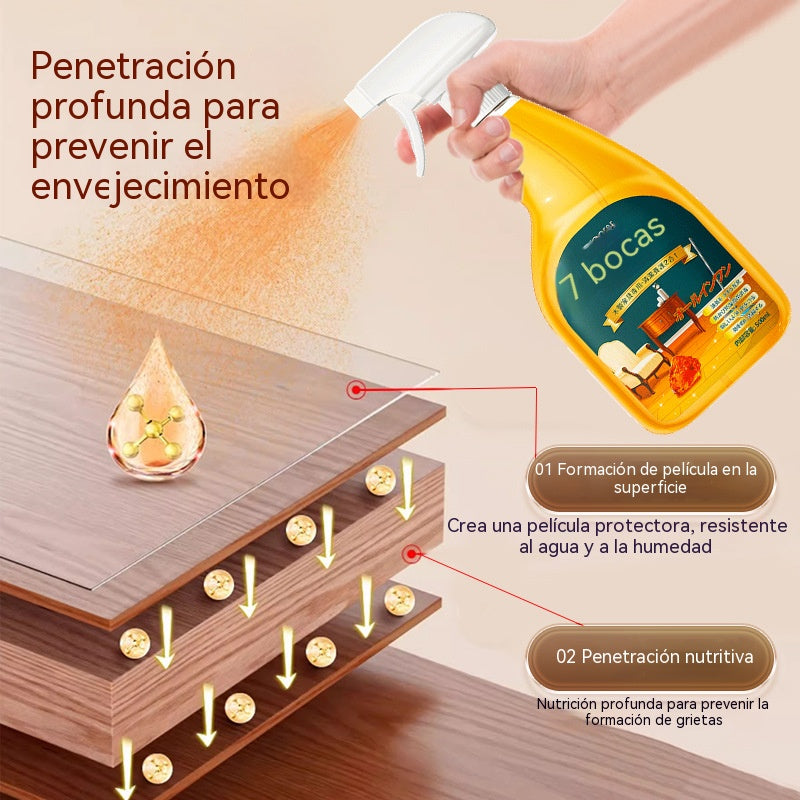 🔥Precio más bajo por tiempo limitado✨Spray de alto rendimiento para limpiar y blanquear madera