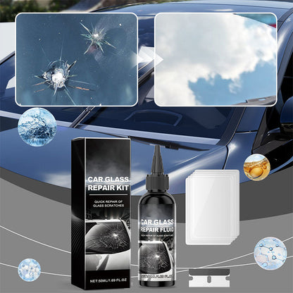 🔥Compra 1, llévate 1 gratis🔥Kit de reparación rápida de grietas en parabrisas🚗🔍