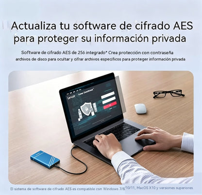 📱💻🔥 Disco Duro Portátil de Gran Capacidad 16TB/32TB/64TB/128TB – Compacto y Súper Rápido