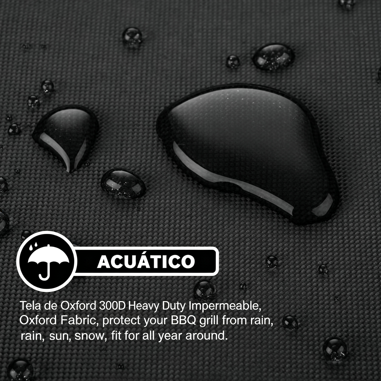 💦 Funda impermeable para parrilla de barbacoa: ¡Protección perfecta para tus parrillas! 🔥