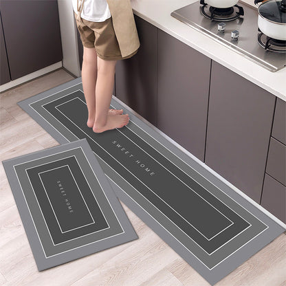 【40*60+40*120cm】Alfombras y moquetas universales para cocina y baño duraderas y resistentes a la suciedad