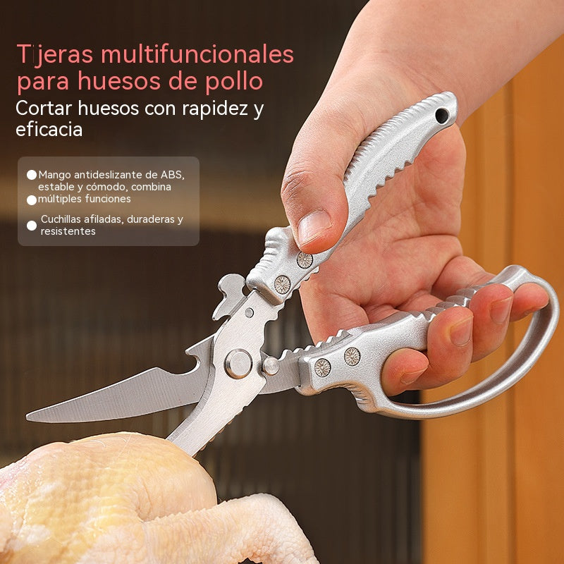 🍖Tijeras de cocina desmontables, aptas para aves y huesos.