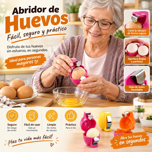 🔥50% de descuento🔥3 piezas🥚 Abrehuevos