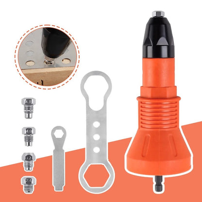 🔥Nuevo producto en oferta 🛠️ Junta de conversión de pistola de remache ciego con núcleo de pistola de remache eléctrico profesional