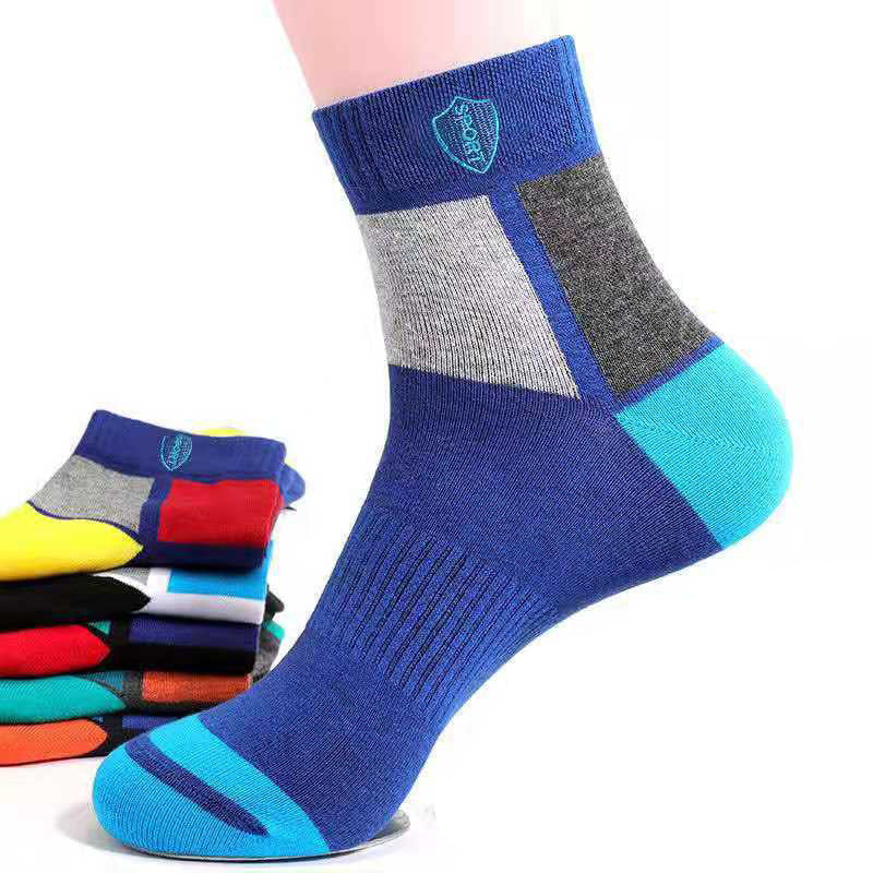 🧦Compra 5 y llévate 5 gratis【10 pares】Calcetines deportivos transpirables, antiolores y absorbentes del sudor para hombre