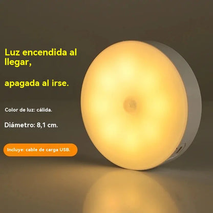 🔥【Compra 1 y llévate 1 gratis】🏡💡Luz LED inteligente que detecta el cuerpo humano, fácil de cargar y práctica