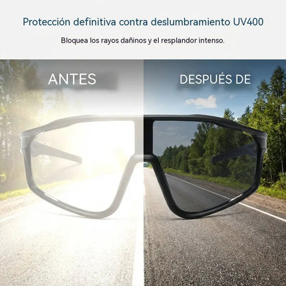 🏃‍♂️ ¡Último día de oferta especial! 🚴‍♀️ Gafas deportivas fotosensibles para hombres y mujeres.