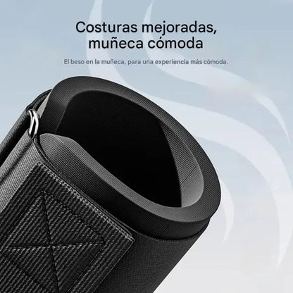 Juego de 2 ganchos de fitness para culturismo y levantamiento de pesas, soporte ensanchado de 125 mm, correas antideslizantes para las muñecas, capacidad de 250 kg para dominadas y peso muerto.
