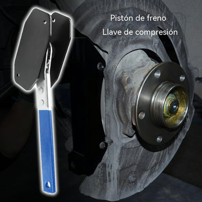 💥 🚗 Herramienta para pinzas de freno con pinzas giratorias de 360°.