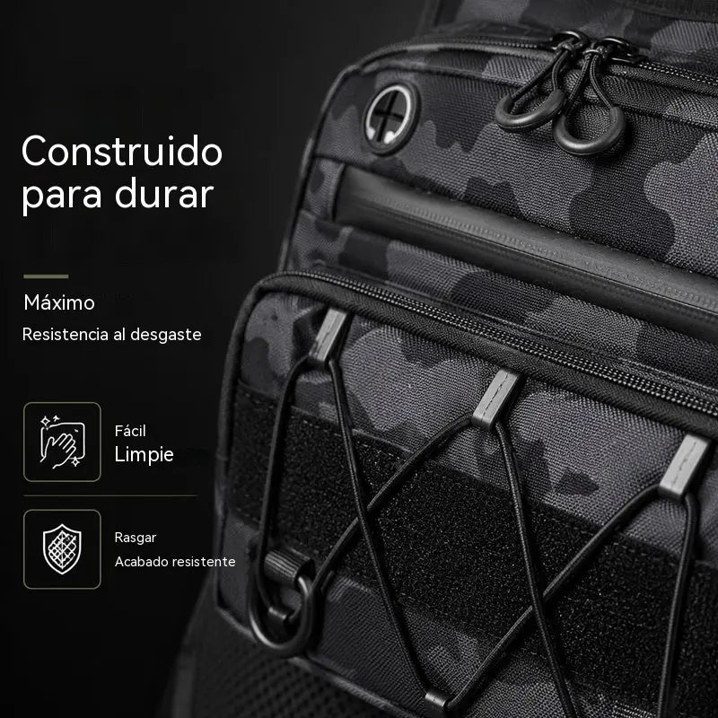 🥳🚴💨 ¡50% DE DESCUENTO! Chaleco de ciclismo con sistema de hidratación integrado: resistente, impermeable, con múltiples bolsillos y correas tácticas. Lleva agua y artículos esenciales con las manos libres: ¡perfecto para rutas largas! 🎒✨