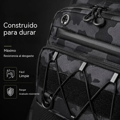 🥳🚴💨 ¡50% DE DESCUENTO! Chaleco de ciclismo con sistema de hidratación integrado: resistente, impermeable, con múltiples bolsillos y correas tácticas. Lleva agua y artículos esenciales con las manos libres: ¡perfecto para rutas largas! 🎒✨