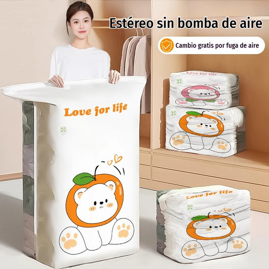 ✨🗃️ 5 artículos por 27 euros 💨 Bolsa de almacenamiento al vacío grande y compresible: no requiere bomba, es a prueba de fugas e ideal para ahorrar espacio en maletas y en casa ✈️