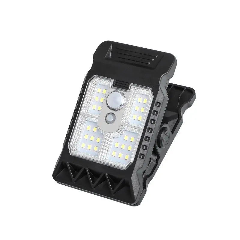 🌞💡Lámpara solar de jardín con pinza, no requiere cableado, apta para conexión por inducción doméstica.