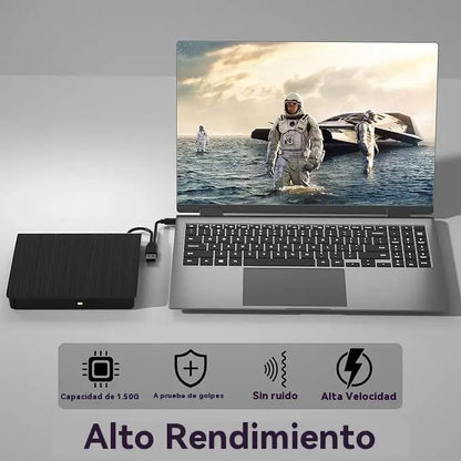 📢📢!58% de descuento! 💿💻 Unidad externa de CD/DVD: Plug & Play, portátil y compatible con Mac/Windows