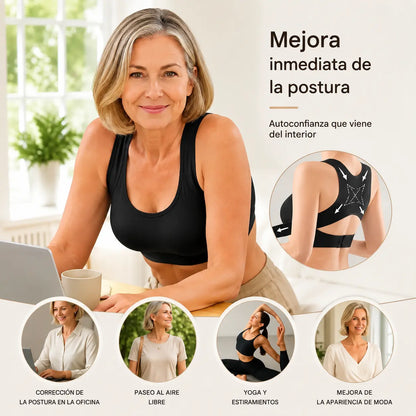 【✨Compra 1 y llévate 2 gratis - Paquete de 3】Ropa interior moldeadora para mujer, corrige la línea de la espalda💋