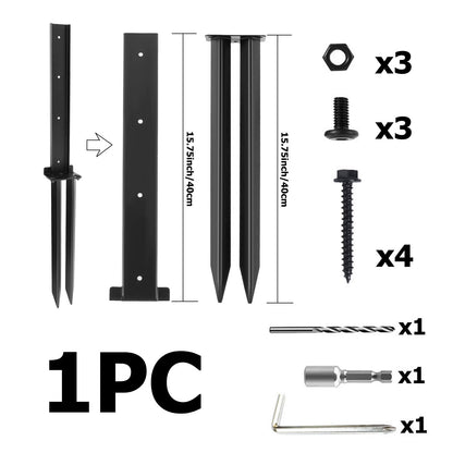 Kit de reparación de postes de cerca de alta resistencia
