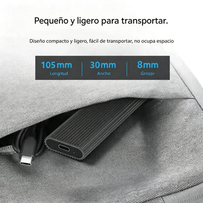 💾🔌SSD externo de alta velocidad, portátil