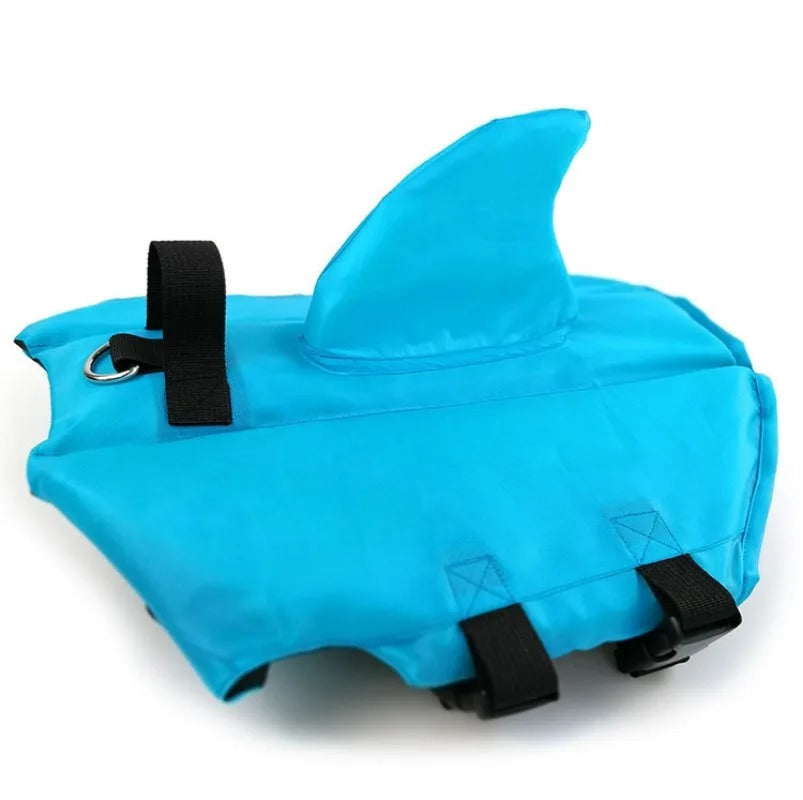⏰ 🦈🐶 Chaleco salvavidas ajustable con forma de tiburón: ¡Tu cachorro se verá genial! | Flotador de seguridad + diseño adorable