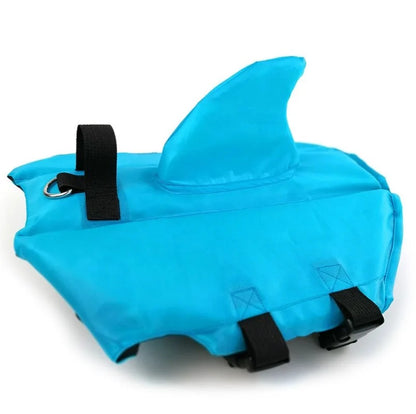 ⏰ 🦈🐶 Chaleco salvavidas ajustable con forma de tiburón: ¡Tu cachorro se verá genial! | Flotador de seguridad + diseño adorable