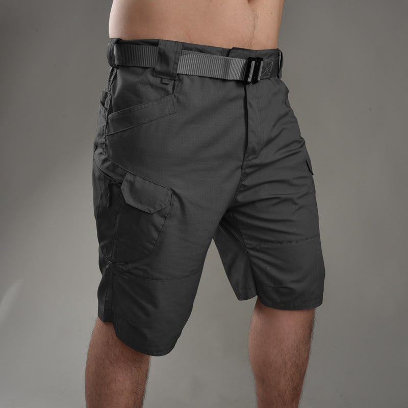 🔥【S-6XL】Pantalones cortos tácticos impermeables para exteriores para hombre❤️ (40-105 kg)