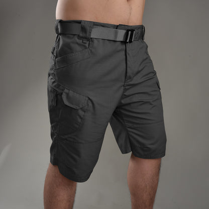 🔥【S-6XL】Pantalones cortos tácticos impermeables para exteriores para hombre❤️ (40-105 kg)