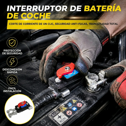 🔋🚗Interruptor de desconexión de la batería del coche