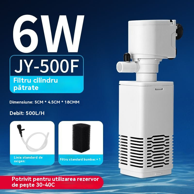 【6W】💦Filtro eléctrico silencioso para acuario🐟