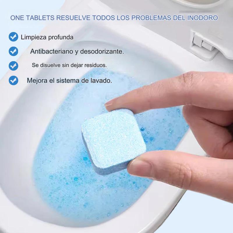 【🏆36 piezas】Poderosas pastillas efervescentes para limpiar inodoros: dejan fragancia, eliminan la cal, reducen el amarilleo y eliminan los olores.