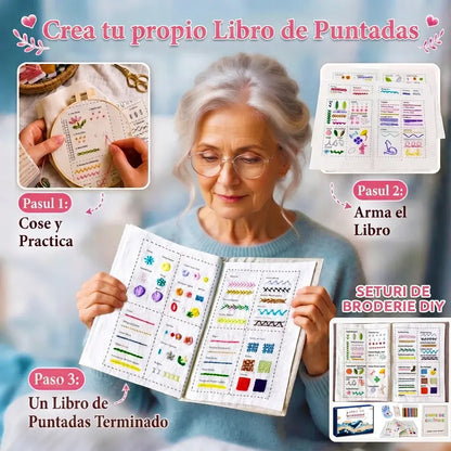 🧵✨ Stitch Book | Cuaderno de Bordado DIY que Enamora