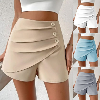💕【S-2XL】Novedad de verano 2026: Pantalones cortos de mujer elegantes y versátiles con corte ajustado y diseño que estiliza la cintura.