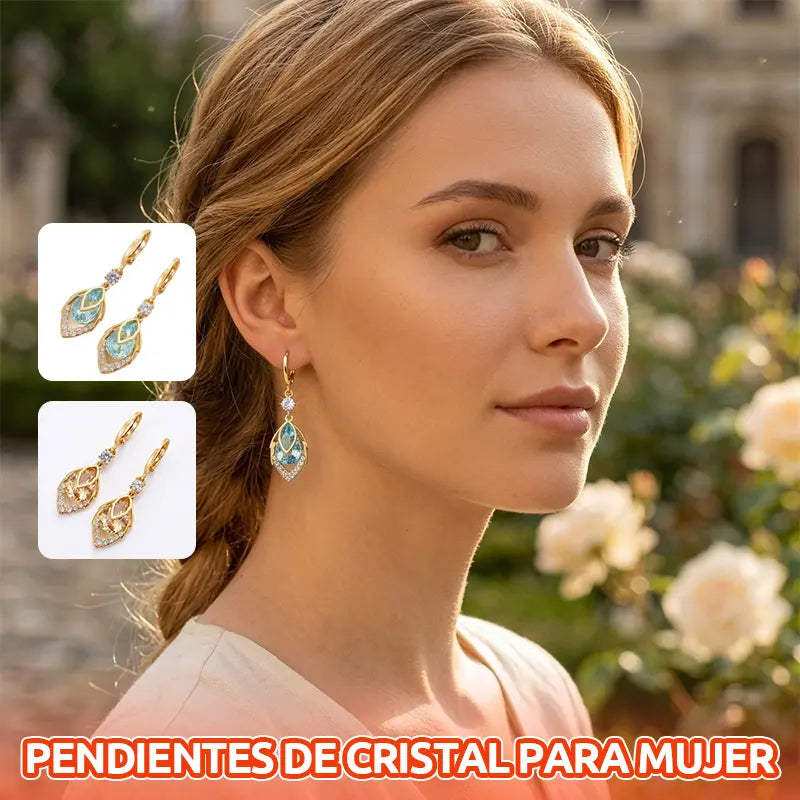 🔥Compra 1 y llévate 1 gratis💎Pendientes de color azul cielo con forma de lágrima, diseño elegante y versátil.