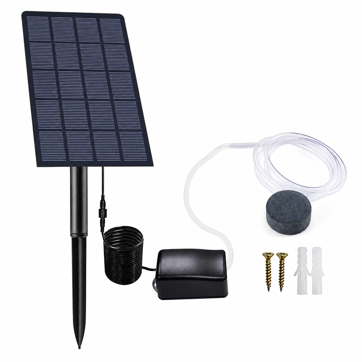 💦¡Alimentado por energía solar, dale vida a tu estanque!
