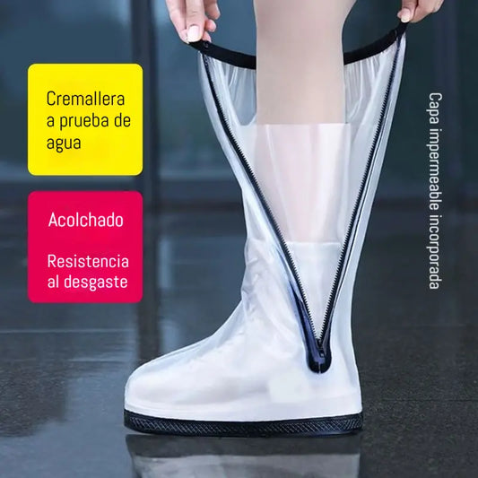 🌧️🛡️Fundas impermeables y antideslizantes para zapatos de lluvia, gruesas y resistentes al desgaste.