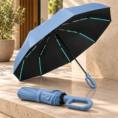 ☂️✨ Paraguas Automático Grande 2 en 1 | Paraguas para Lluvia y Sol con Protección UV y Diseño Elegante