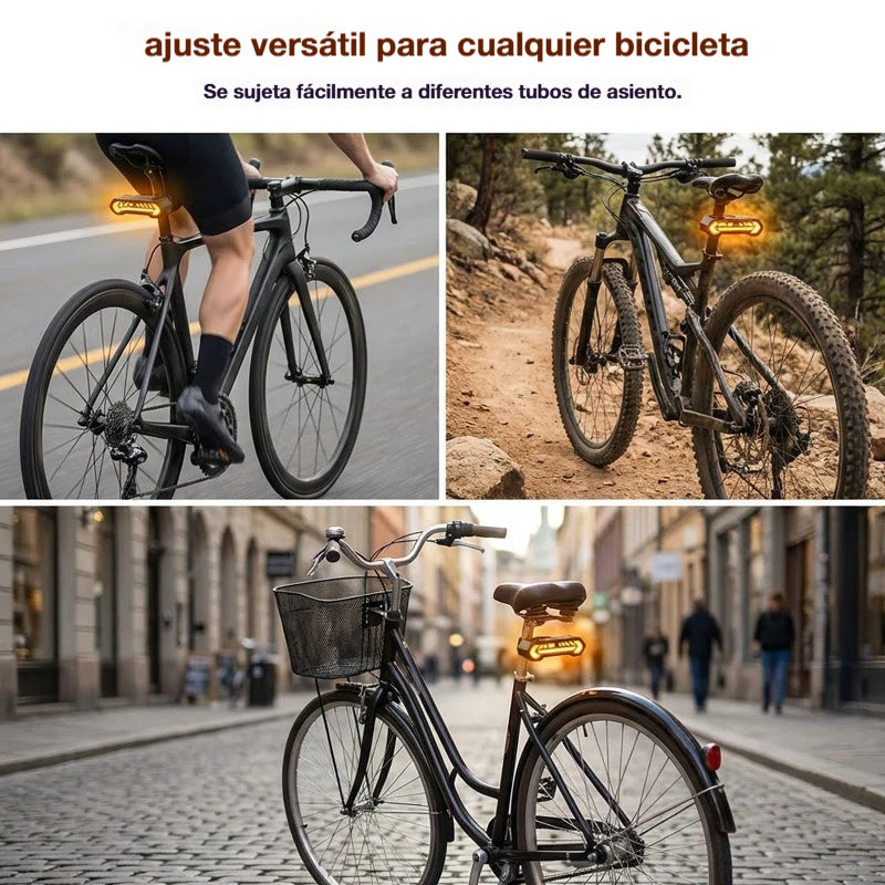🚴 ¡50% DE DESCUENTO AHORA! 🔦 Luz intermitente inalámbrica para bicicletas: recargable, resistente al agua y perfecta para la seguridad nocturna 💡