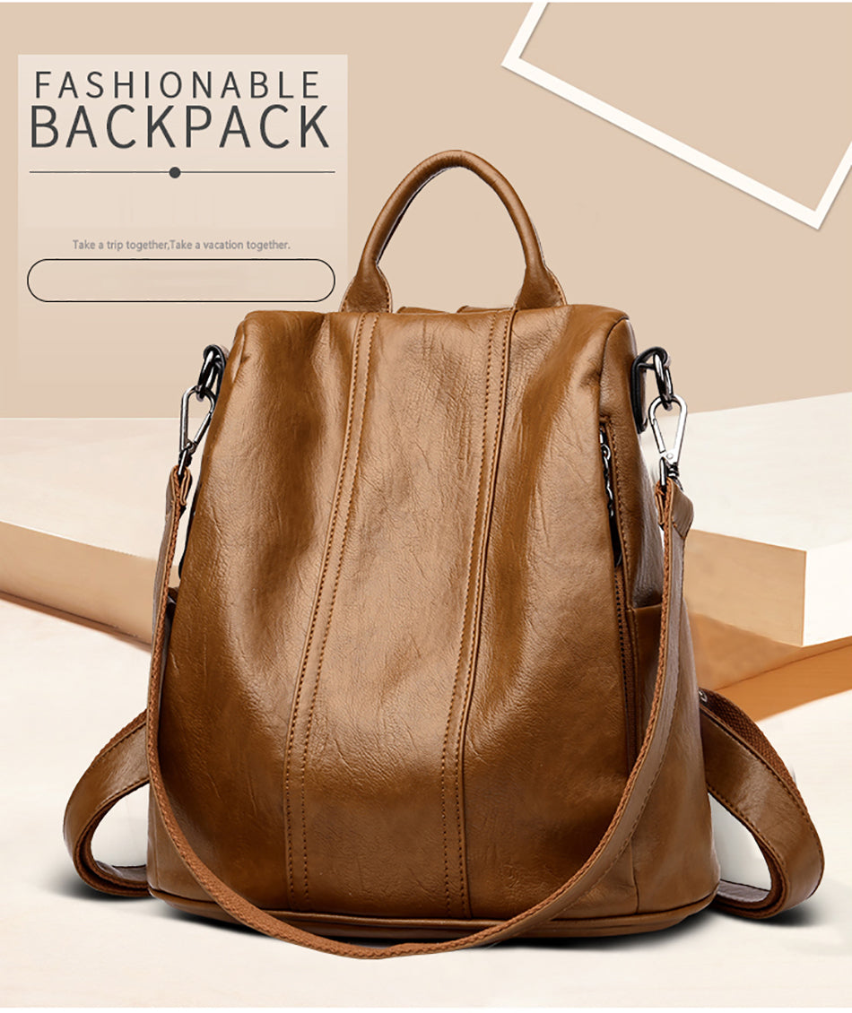 💯🎁Mochila elegante de gran capacidad para mujer