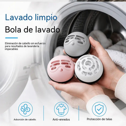 【3 por bolsa】Con un precio de 26 euros🧶🔄Bolas de silicona para lavadora doméstica que evitan enredos y quitan manchas.