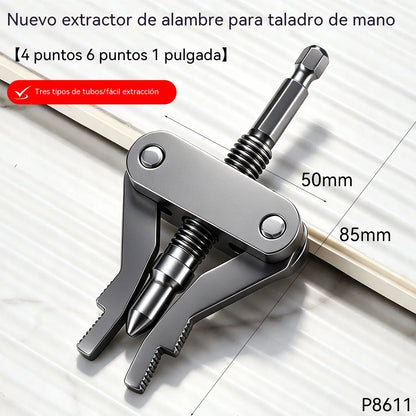 🛠️ Extractor universal de tuberías rotas 3 en 1