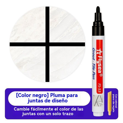 【4 piezas 23 euros】Lápiz para lechada de baldosas de cerámica resistente al moho y al agua