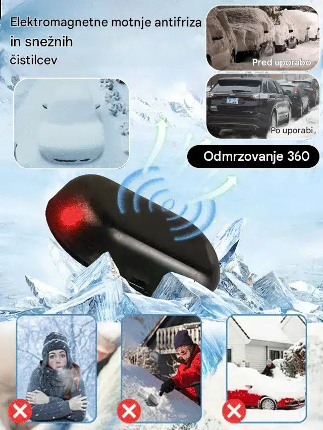 🔥Orodja za odstranjevanje snega iz avtomobilov, posebna orodja za odmrzovanje in taljenje snega z oken