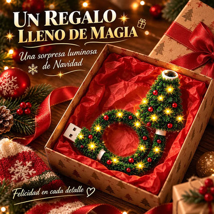 🎄🎈Luz de proyección navideña USB