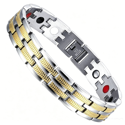 50% DE DESCUENTO 🔥 Pulsera magnética de cobre