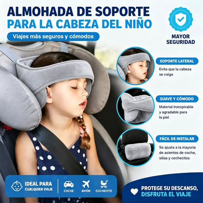 🚗 ¡Disfruta ahora de un 50% de descuento! 😴 Reposacabezas para dormir en el coche: ajustable, suave y con buen soporte, evita que la cabeza se hunda, permitiéndote echarte una siesta cómodamente durante el viaje. 🛌