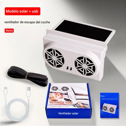 50% POPUSTA 🌀 Ventilator za automobil na solarni pogon