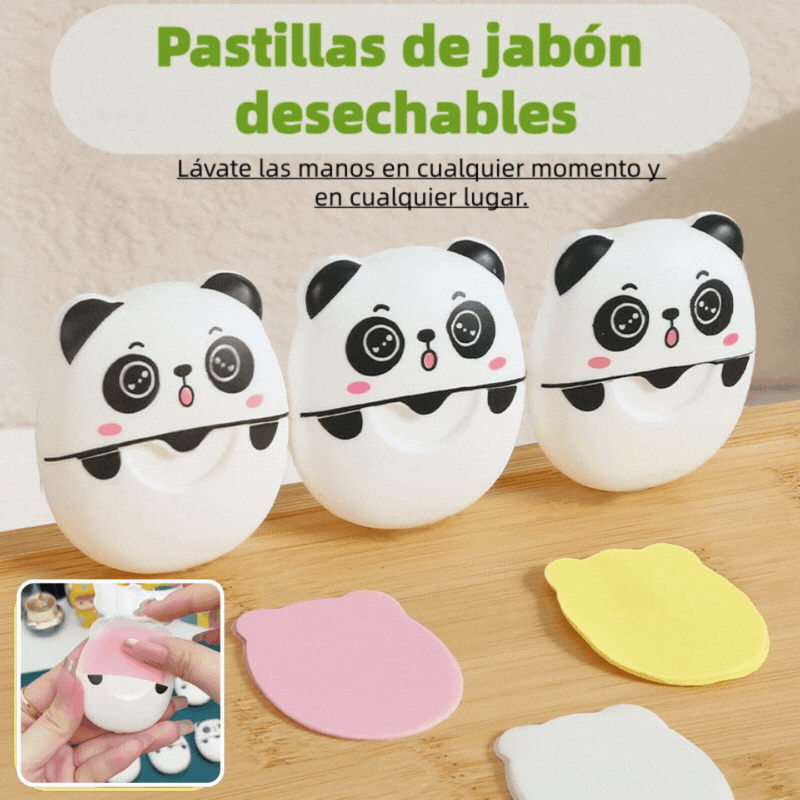 🎁🎉¡Jabones sólidos portátiles, indispensables para acampar al aire libre y viajar!