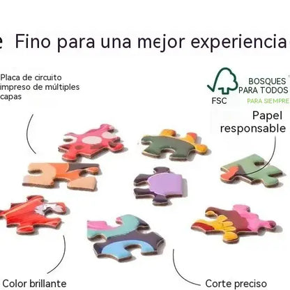 🧩🔎 Calendario de Adviento tipo puzle con cuenta atrás de 24 días