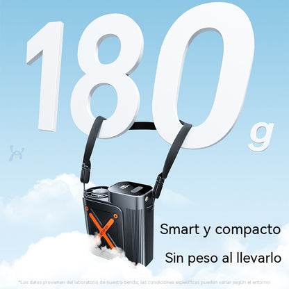 Mini ventilador multiusos para sombrillas, escritorios y exteriores