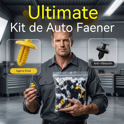 【1 paquete/150 unidades】 Kit de montaje de soportes para el capó – Compatible con múltiples modelos