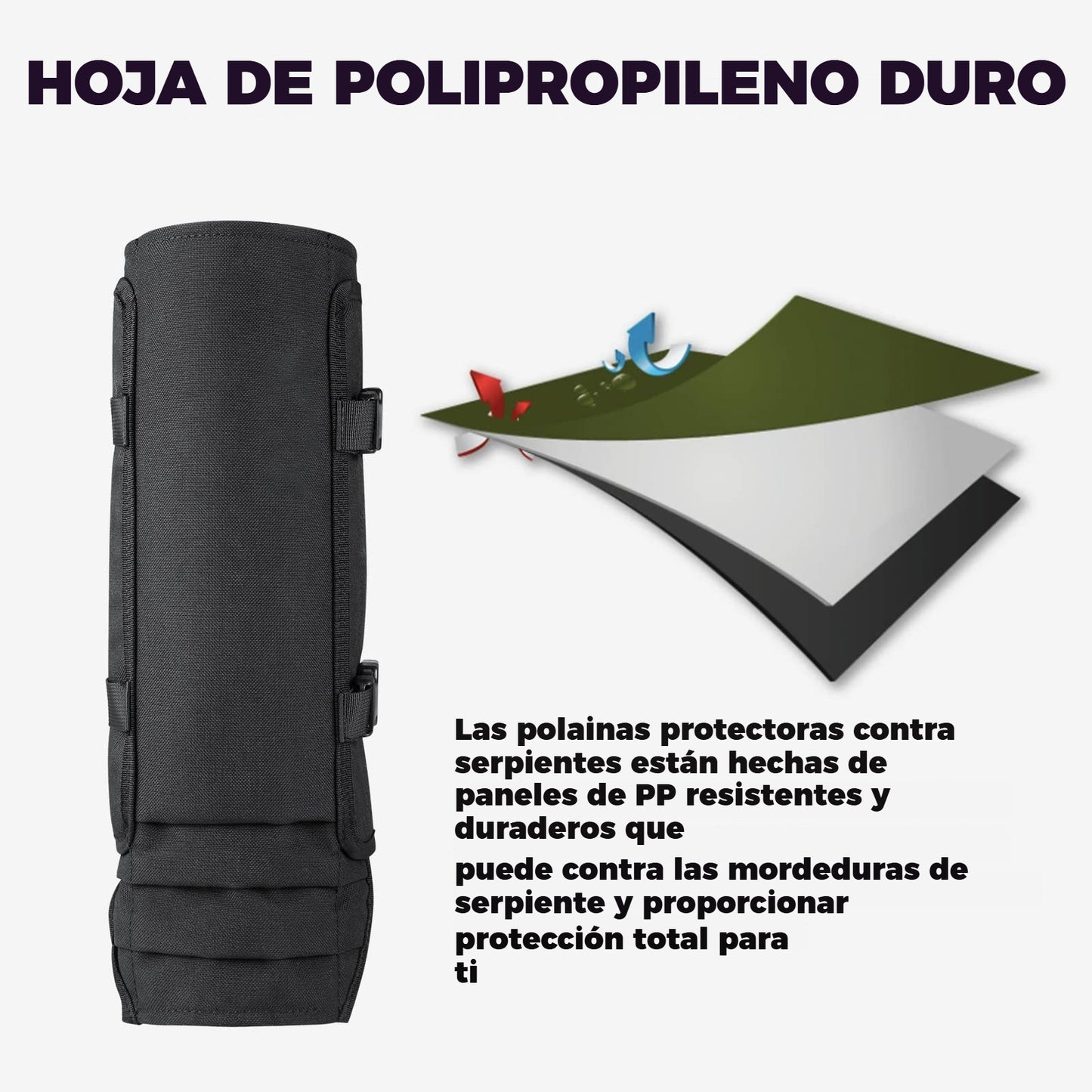 📢📢 ¡50% DE DESCUENTO! ⏰ Polainas protectoras para exteriores, ideales para senderismo y caza.