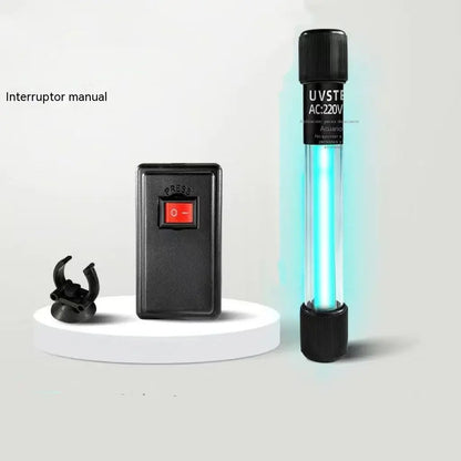 💡🐠Lámpara UV para acuarios, para la eliminación de algas y esterilización, para una desinfección regular.